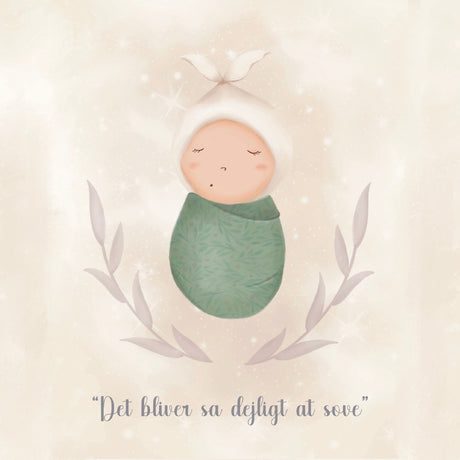 Baby Plakat - Sovetid - Samarbejde Med Søvnplejersken - Lille Plakat
