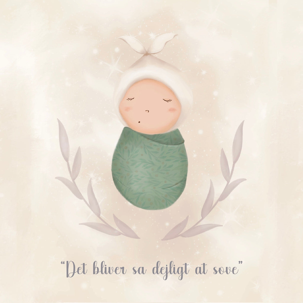 Baby Plakat - Sovetid - Samarbejde Med Søvnplejersken - Lille Plakat