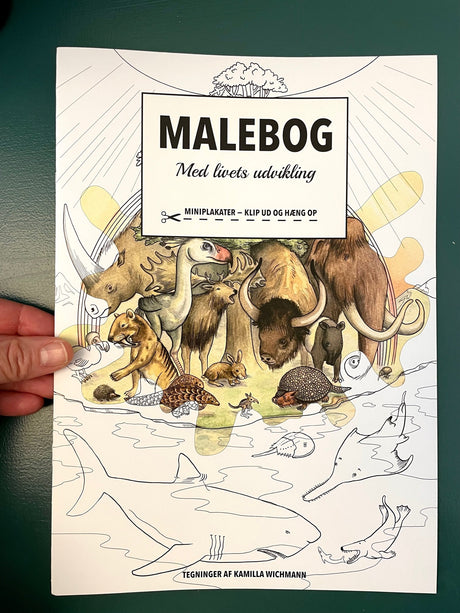 Malebog Gorilla Galleri - A4 - Plakatglad