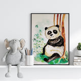 Panda Plakat - Studio Schack - Lille Plakat