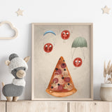 Pizza Pepperoni Plakat - Lille Plakat