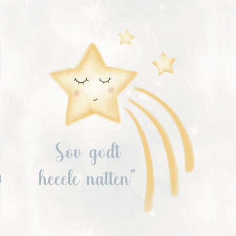 Stjerne Plakat - Sovetid - Samarbejde Med Søvnplejersken - Lille Plakat