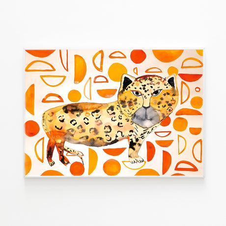 Tigerdyr Plakat - Studio Schack - Lille Plakat